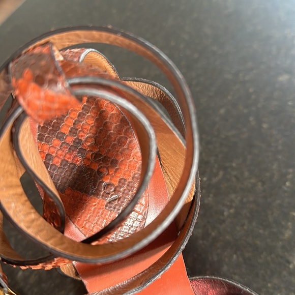 Gucci calfskin and python heels - Picture 3 of 8